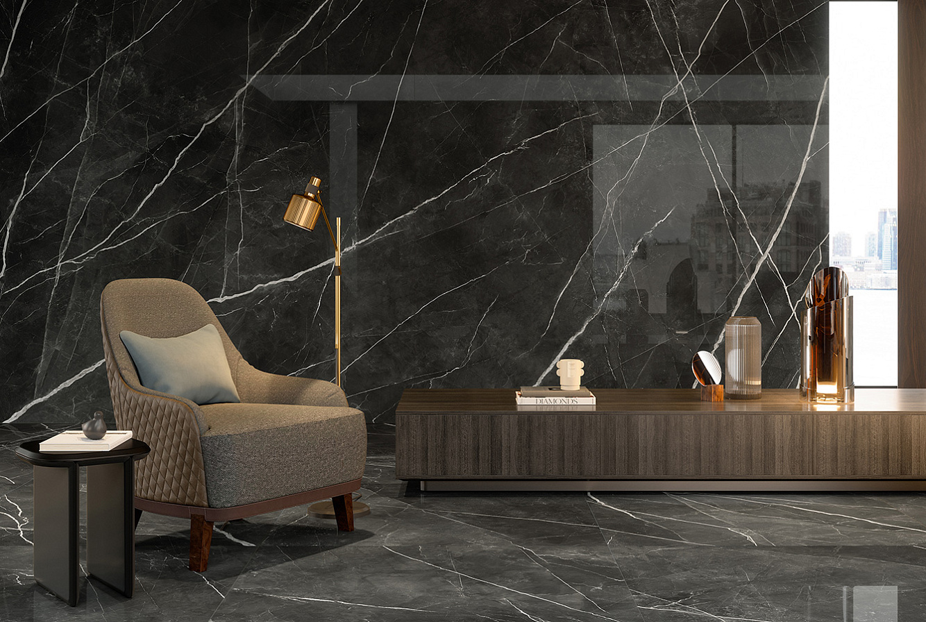 MARVEL GALA  CALACATTA BLACK